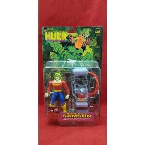 ToyBiz Marvel Incredible Hulk Smash And Crash Doc Samson 1997 5" Figure Vintage